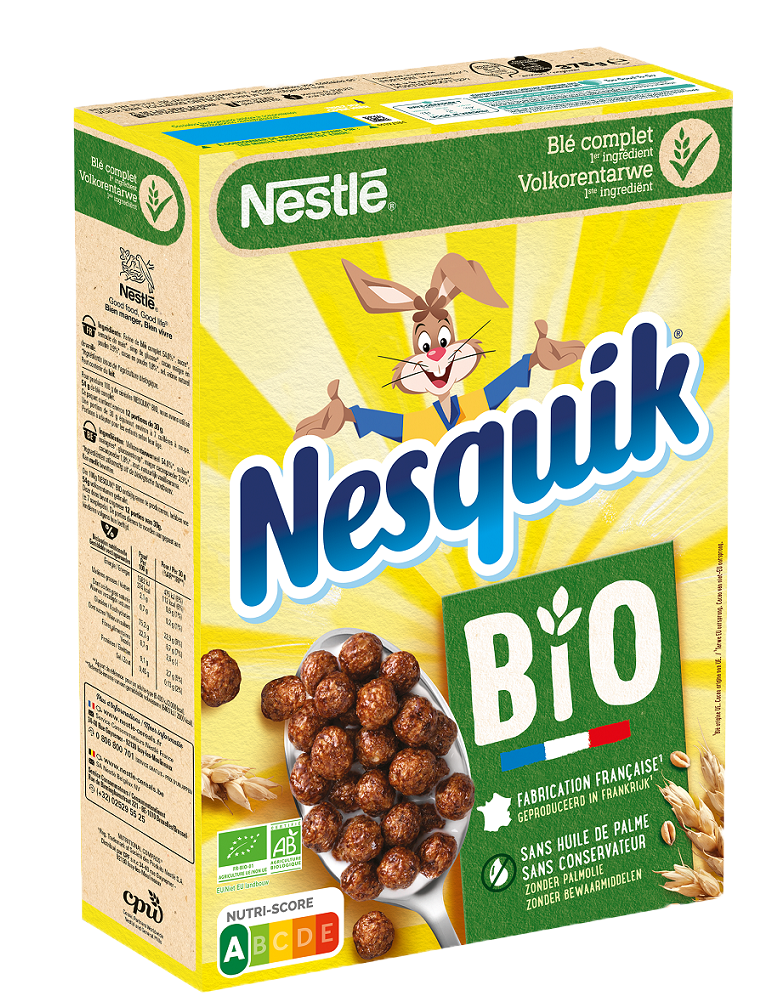 NESQUIK® BIO Céréales au chocolat NESTLÉ® Céréales